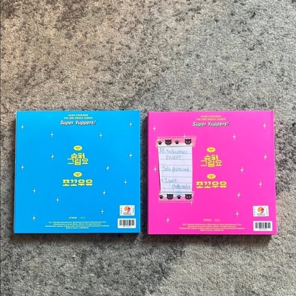 WJSN CHOCOME 2nd Single Album [SUPER YUPPERS!] 2Ver SET CD+Book+P.Card+F.Poster - Picture 3 of 4